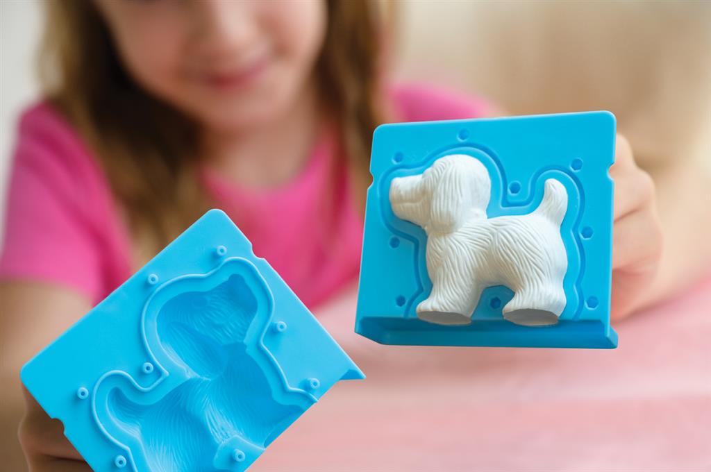 Gips gieten 3D Puppy