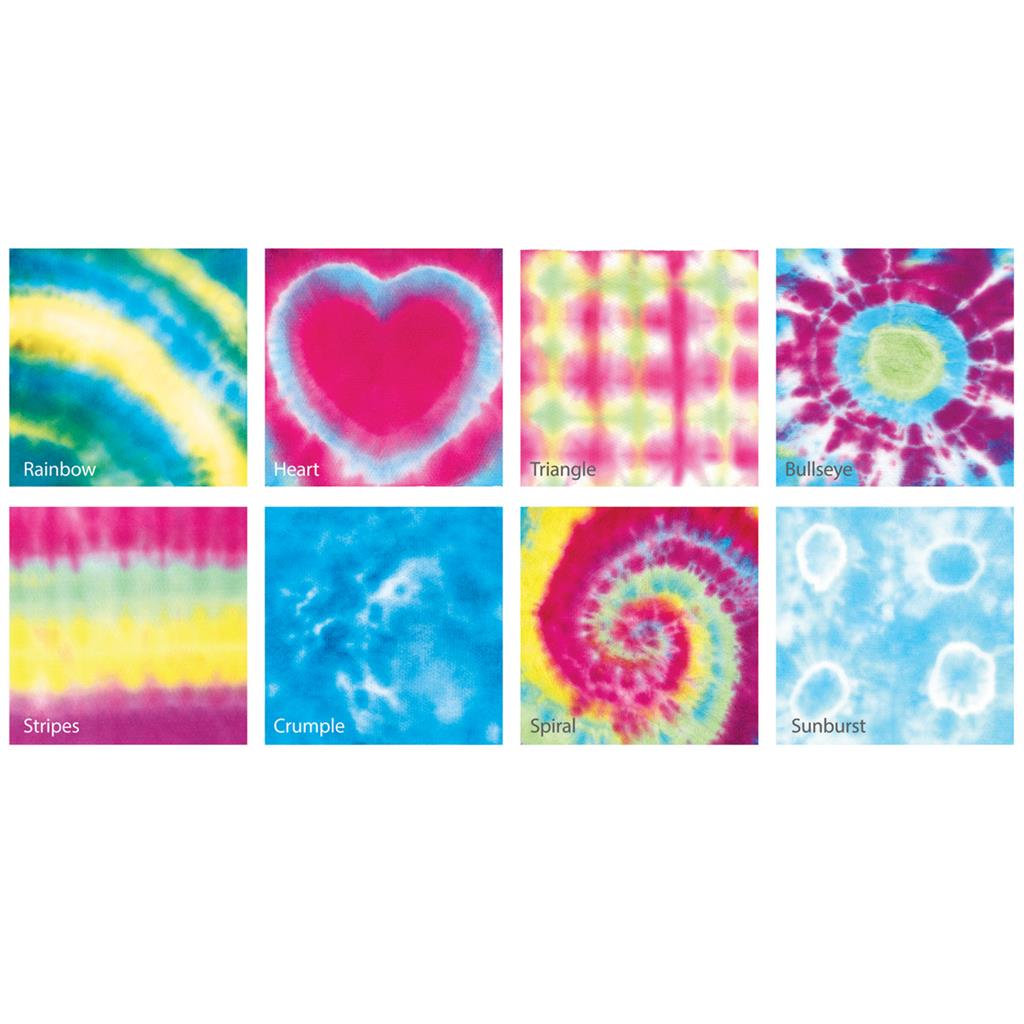 Tie dye kunst set