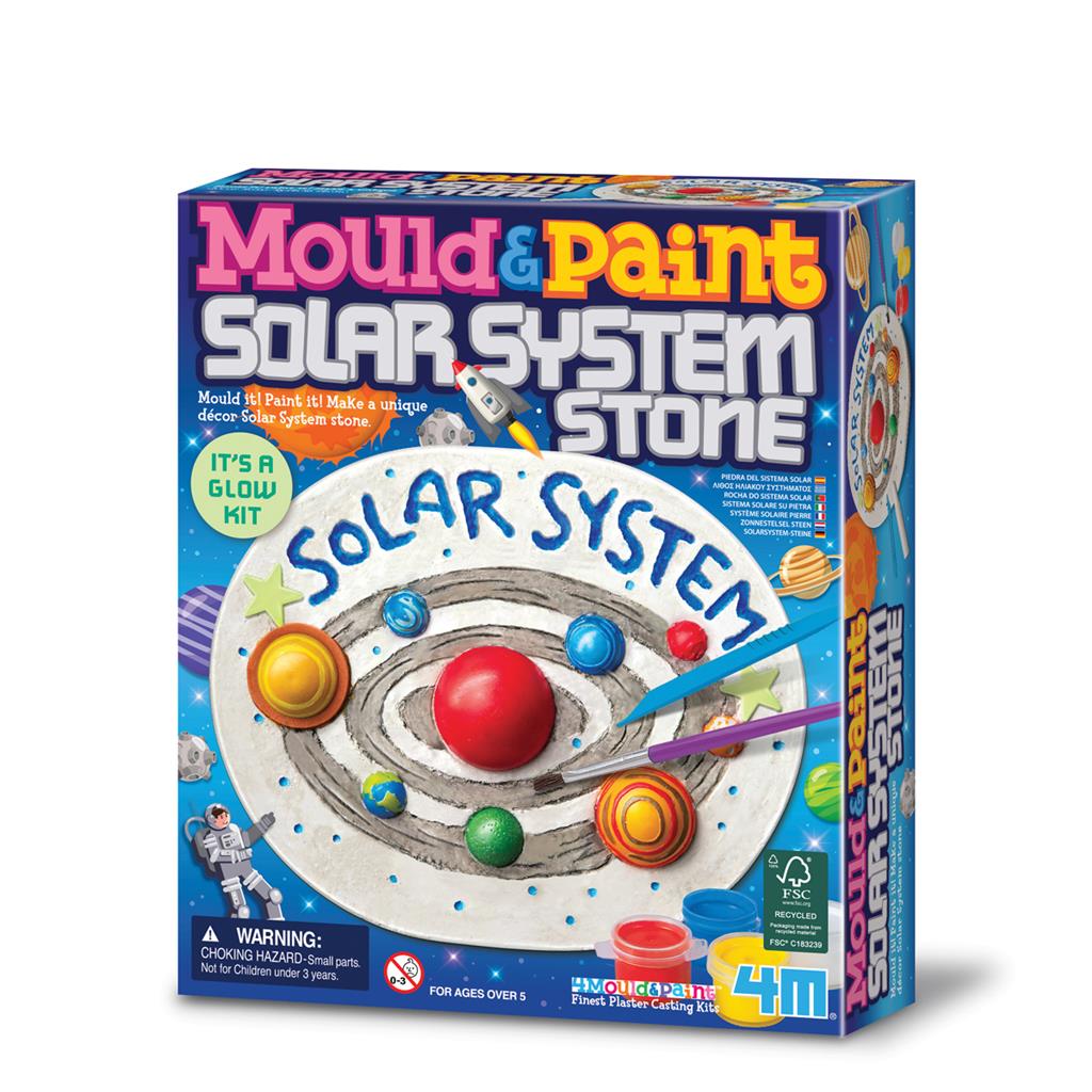 4M Crea Gips Gieten en Verven Solar system