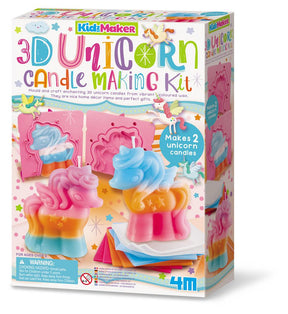 Kaarsen maken 3D Eenhoorn