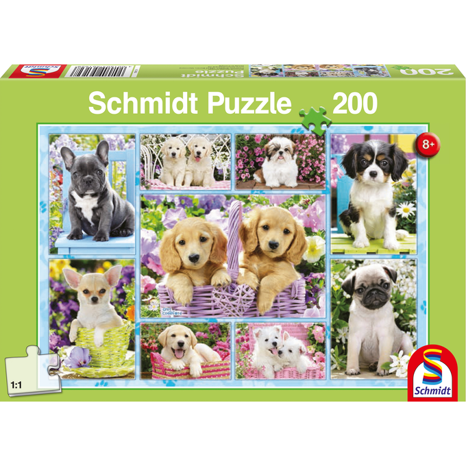 Puppies - 200 stukjes - puzzel