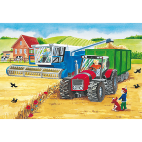 Op de Boerderij - 3 x 24 stukjes - puzzel
