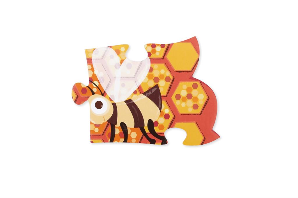 Puzzel Bijen in en uit