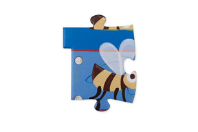 Puzzel Bijen in en uit