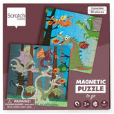 Magnetisch Puzzelboek to go - Draken
