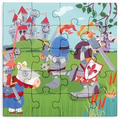 Magnetisch Puzzelboek to go - Ridders