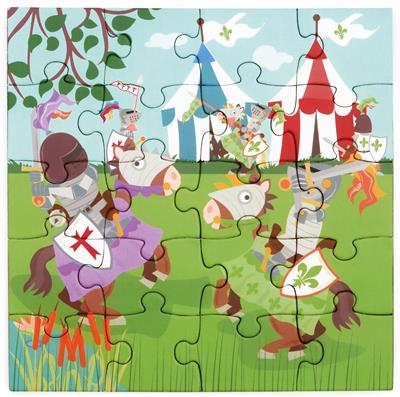Magnetisch Puzzelboek to go - Ridders