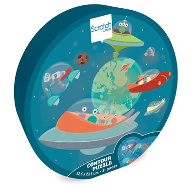 Contour Puzzel Ruimte