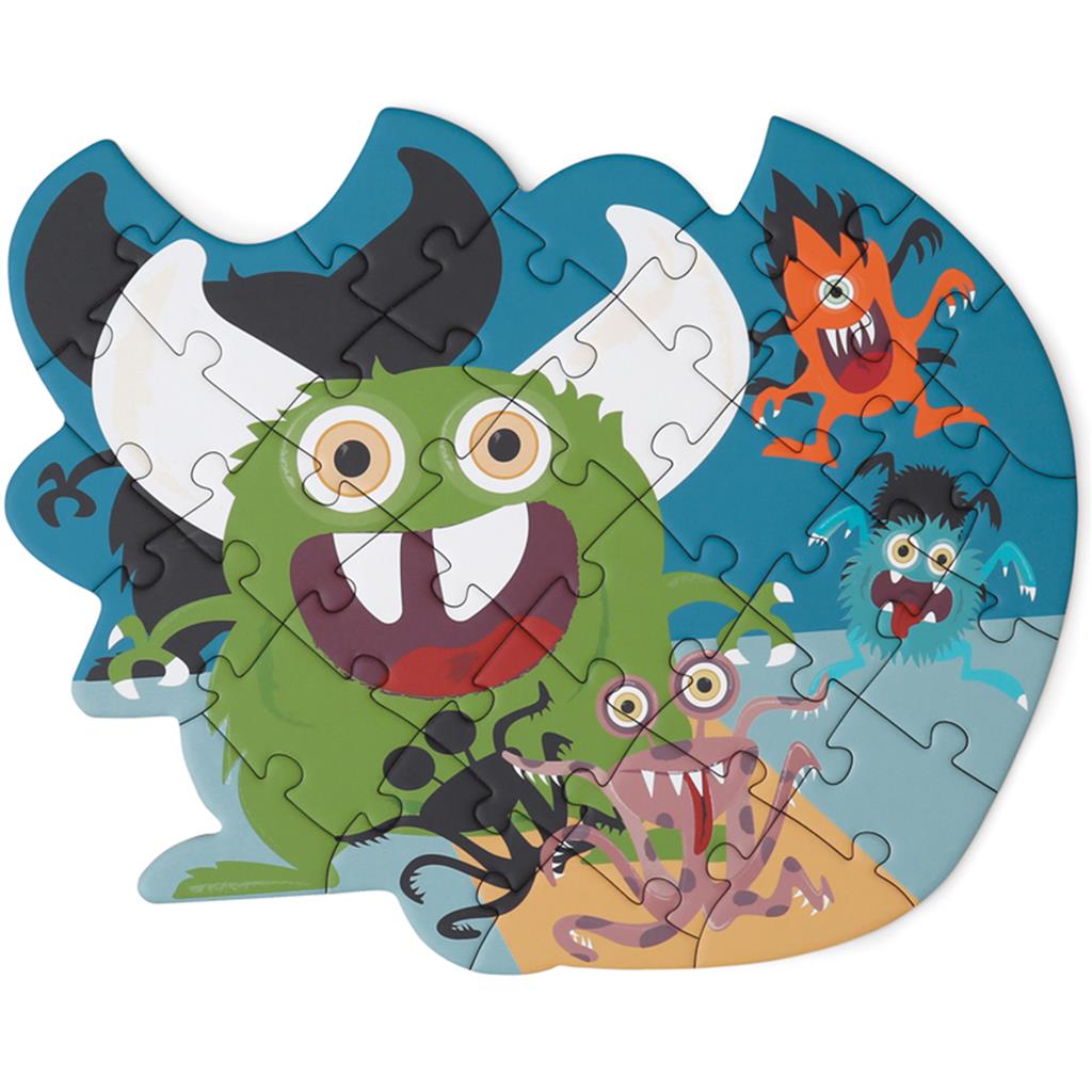 Contour Puzzel Monster
