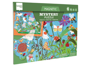 2 in 1 MAGNETISCHE PUZZEL - MYSTERY GAME - INSEKTEN