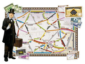 Ticket to Ride United Kingdom and Pennsylvania