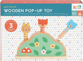 Petit Collage Houten pop-up speeltje