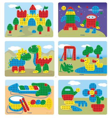 Miniland Pegs steekparels 10 mm