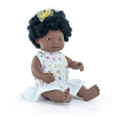 Pop Afrikaans meisje 38 cm