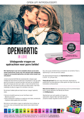 Openhartig In Love