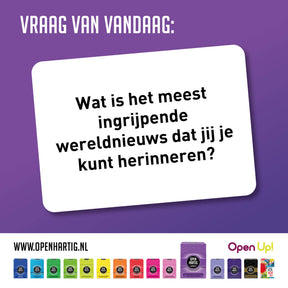 Openhartig Memories