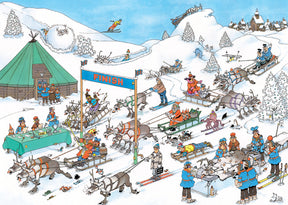 Jan van Haasteren Reindeer Races Puzzel