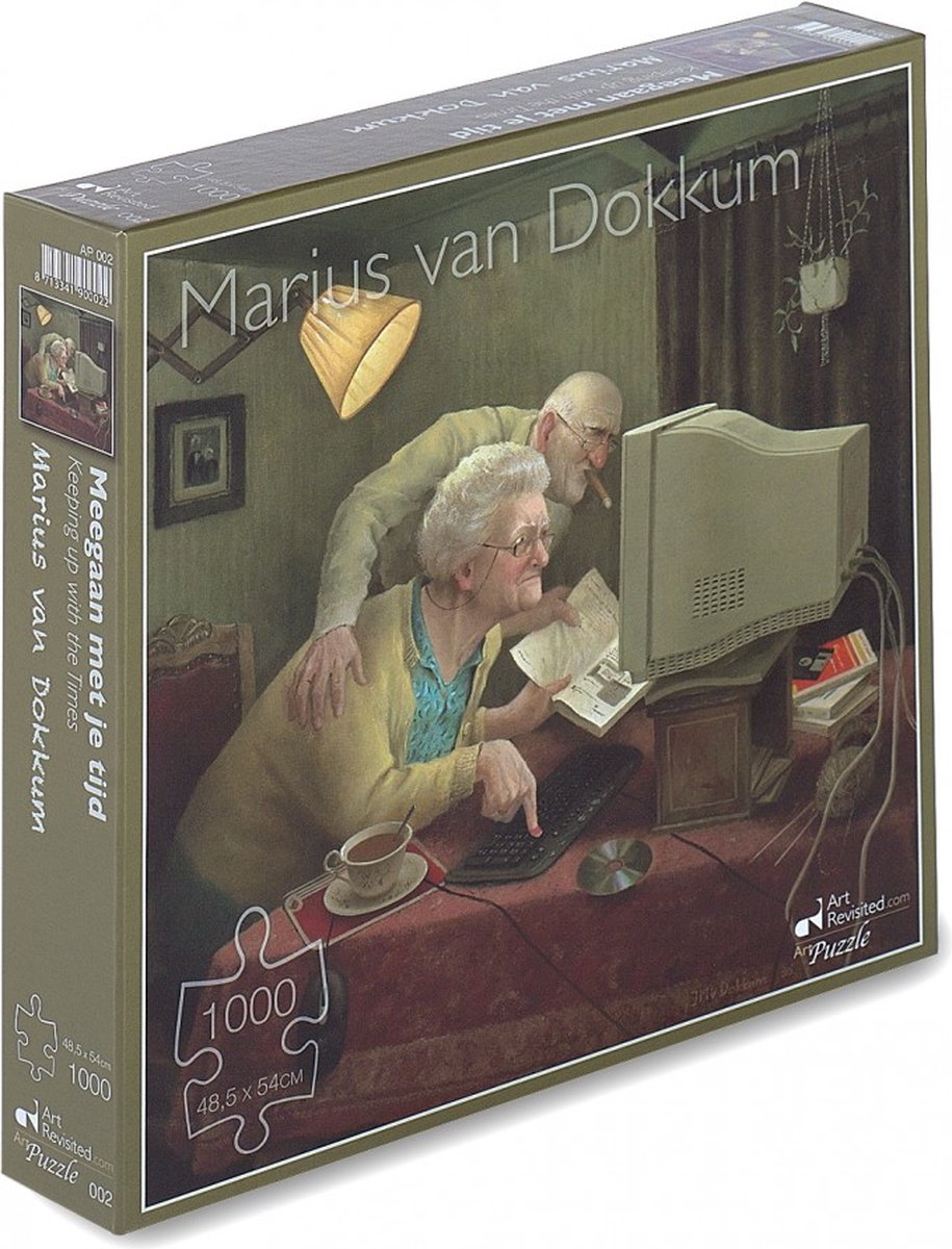 Puzzel Meegaan met je tijd - Marius Van Dokkum