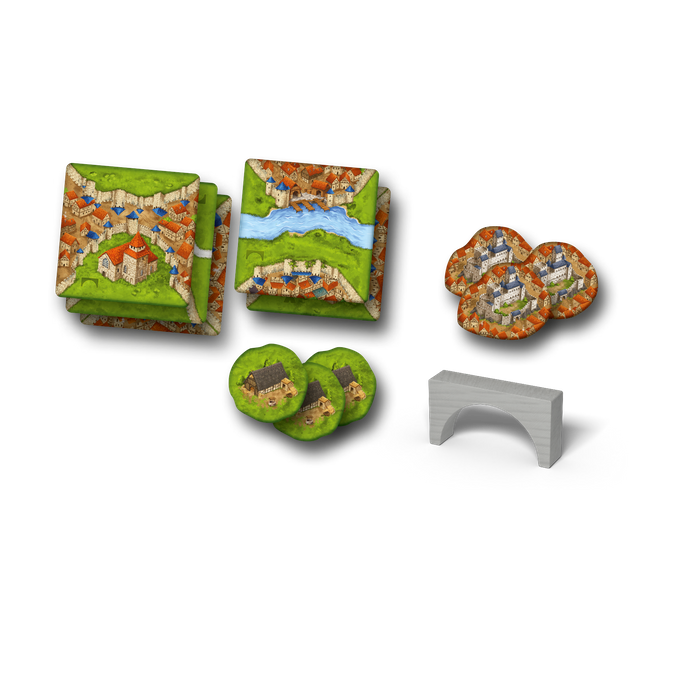 Carcassonne: Burchten & Bruggen (uitbreiding 8)