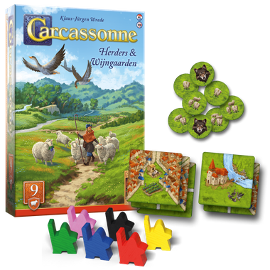 Carcassonne: Herders & Wijngaarden