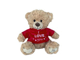 Dotti beer met t-shirt 'I love you' 20 cm