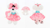 Diddl pluche sleutelhanger 15 cm Diddlina