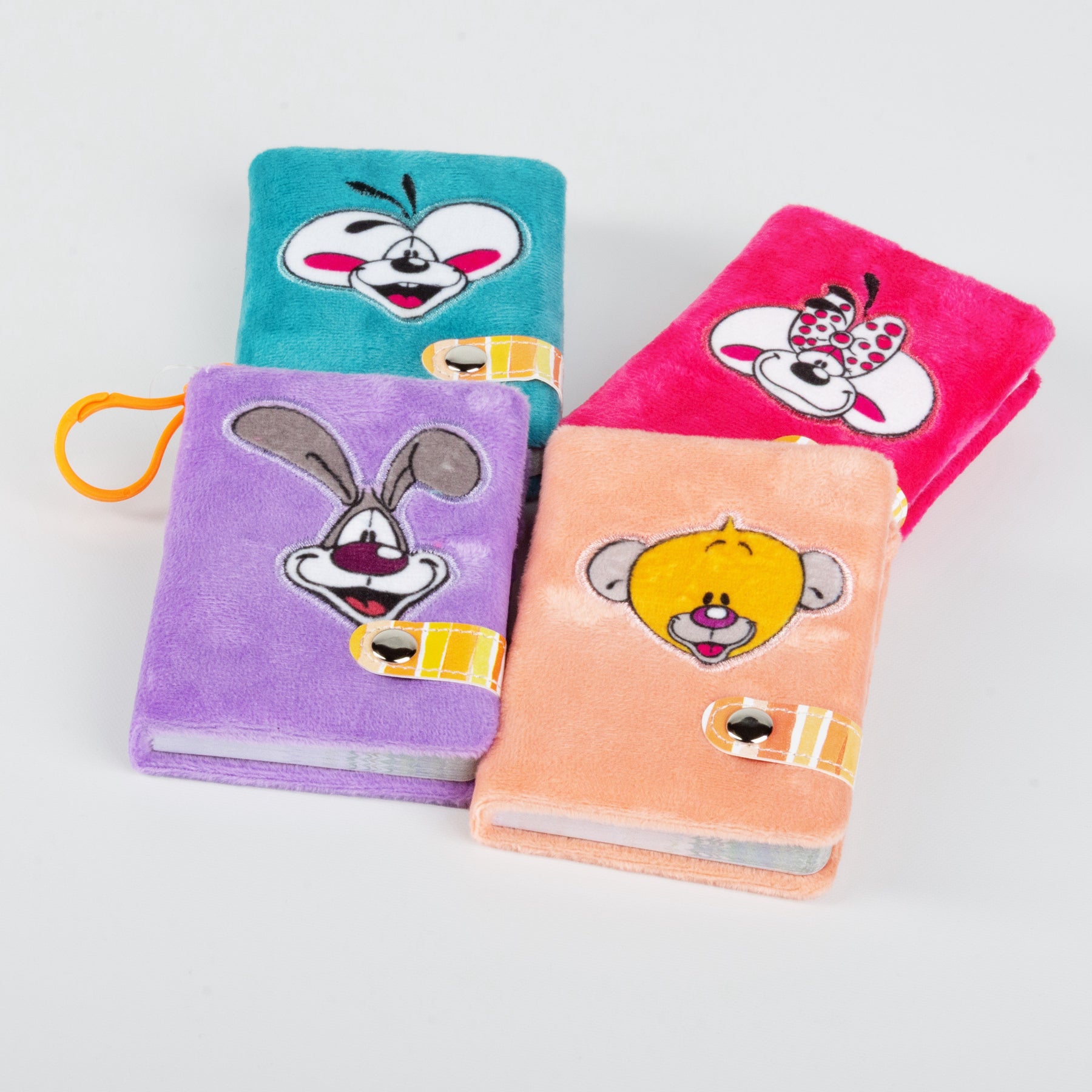 Diddle Mini Pluchen notitieboekje met sleutelhanger
