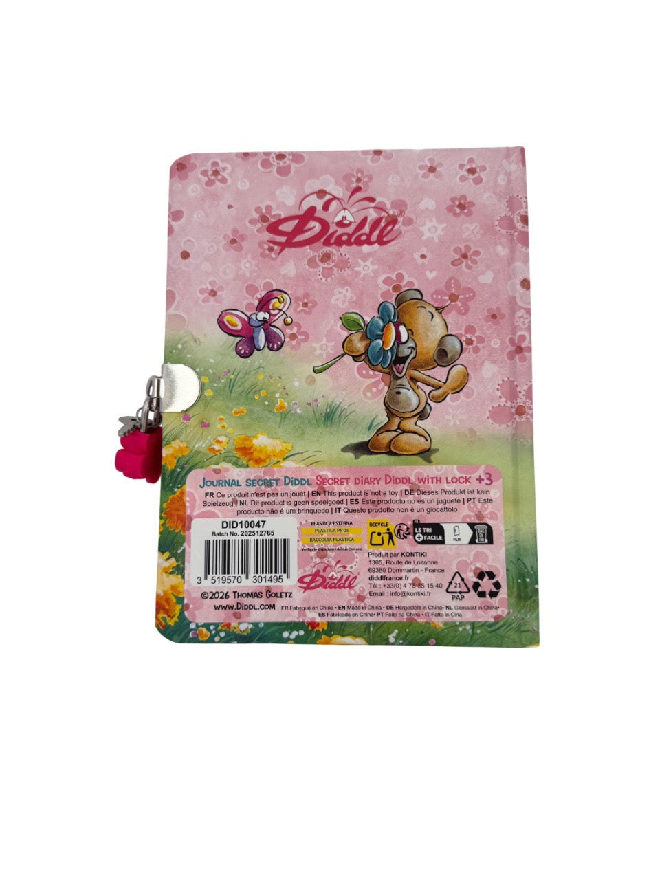 Diddle Geheim Dagboek met Slot