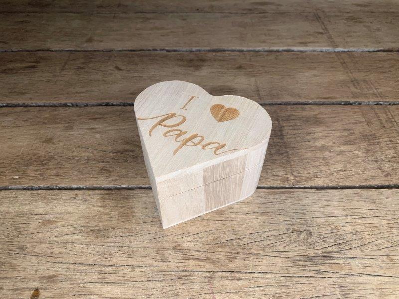 Dotti Hartdoosje 'I love Papa'