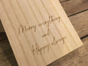Dotti Geschenkdoos 'Merry everyting and Happy always