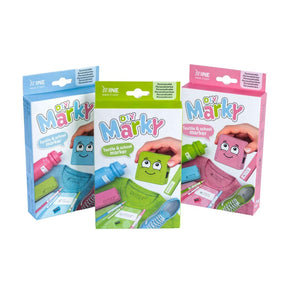 Marky DIY Personaliseerbare stempel Blauw