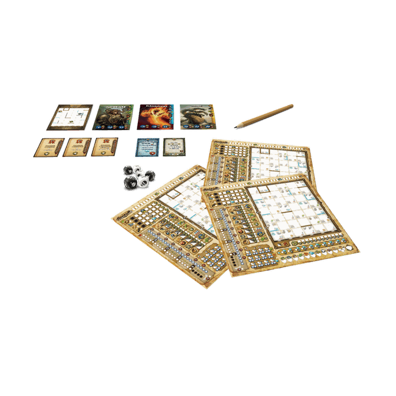 Paper dungeons