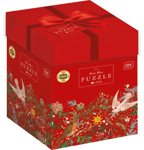Puzzel Box: Christmas Flowers 3 - Interdruk