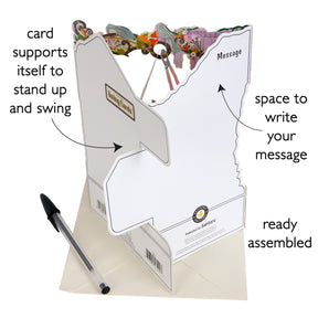 Wenskaart Swing Cards 'Noah's Ark'