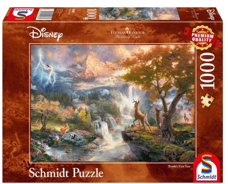 Disney bambi, 1000 stukjes - puzzel