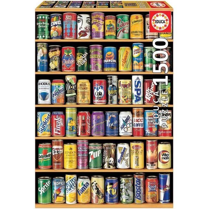 Drankblikjes Puzzel 1500 stukken
