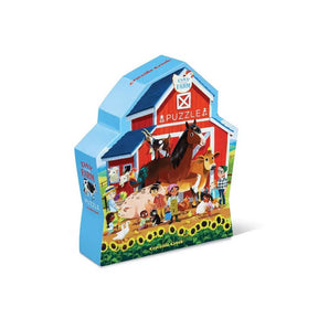 Een dag op de boerderij Puzzel