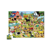 Een dag op de boerderij Puzzel