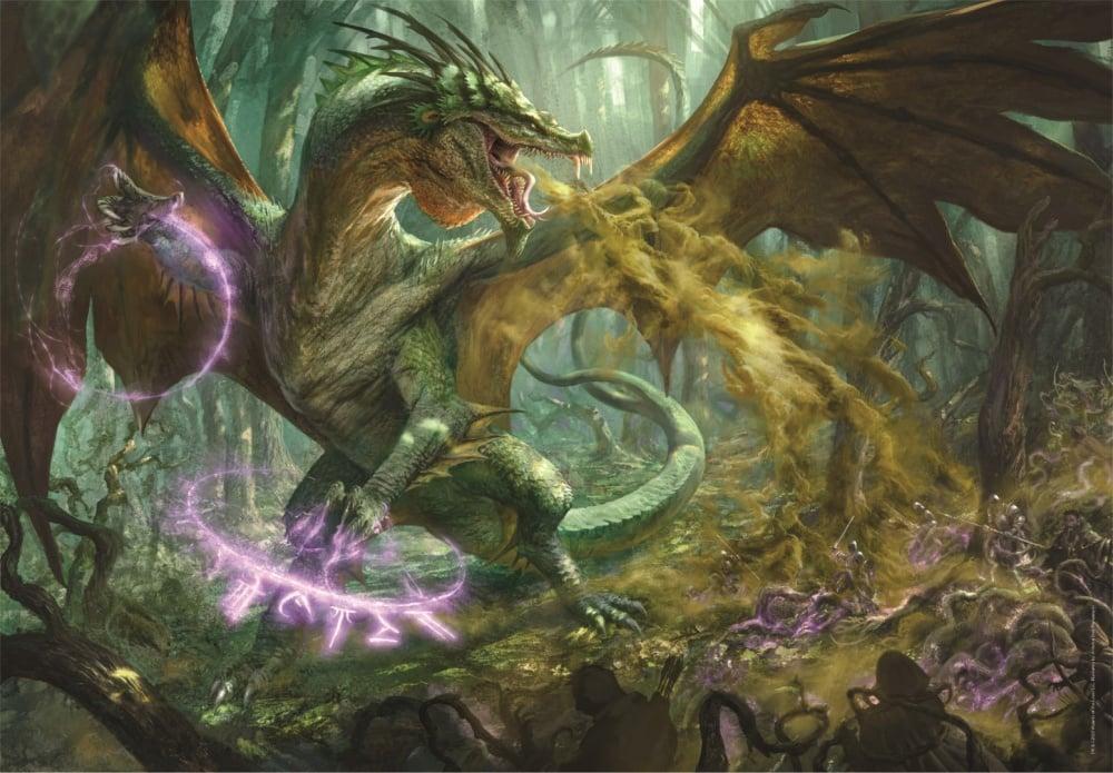 Dungeons and dragons Puzzel 1000 stukken
