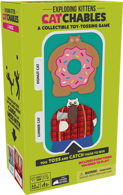 Exploding Kittens 'Catchables Donut Kat & Houthakkat