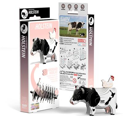 Eugy 3D Holstein Koe