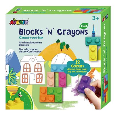 Block 'N' Crayons Construction