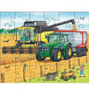 3-in-1 puzzel Tractor & co