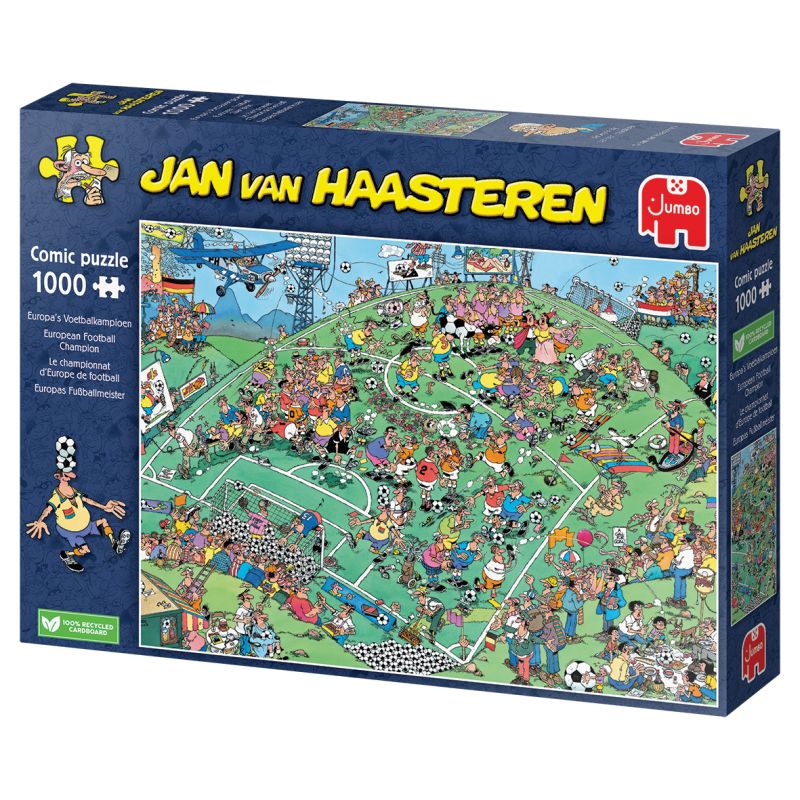 Europa's Voetbalkampioen - Jan van Haasteren 1000 stukken