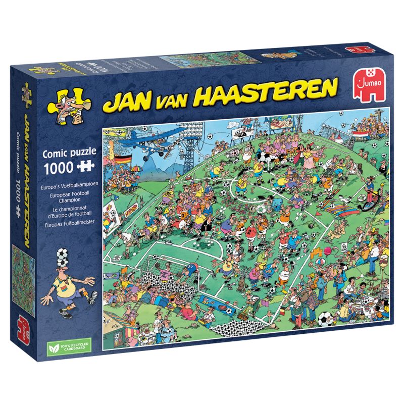 Europa's Voetbalkampioen - Jan van Haasteren 1000 stukken