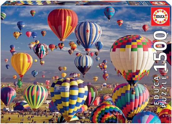 Luchtballonnen Puzzel 1500 stukken