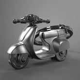Sleutelhanger Metalmorphose Scooter Zwart