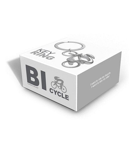 Sleutelhanger Metalmorphose Fietser