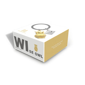 Sleutelhanger Metalmorphose Wise Owl