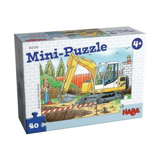 Mini-puzzle Bouwplaats Haba